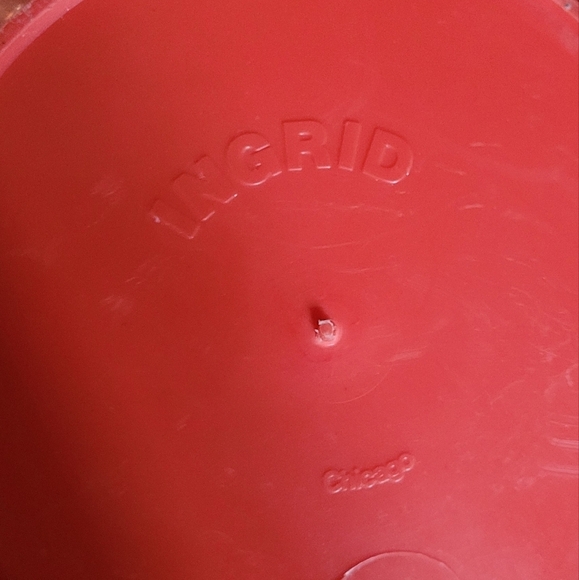 Vintage - MCM Ingrid Chicago Plastic‎ Picnic Pitcher and Stacking Cups Set - Picture 7 of 7